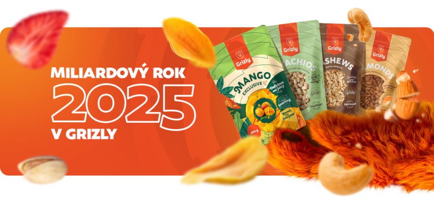 Rok 2025 v Grizly. Vďaka vám sme prekonali miliardu