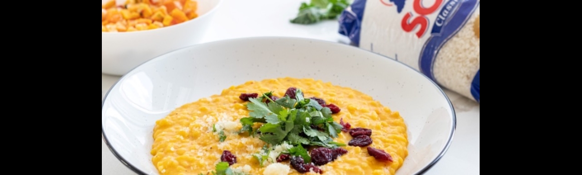 Krémové tekvicové rizoto: „Jednoducho a rýchlo“ recept