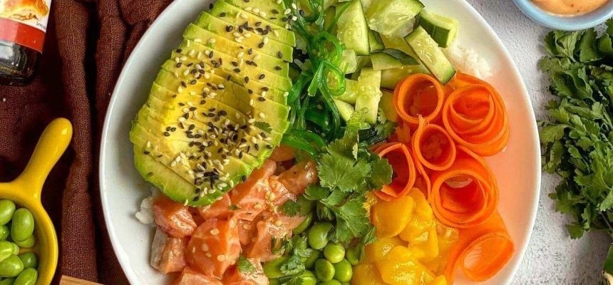 Domáce Poke bowl