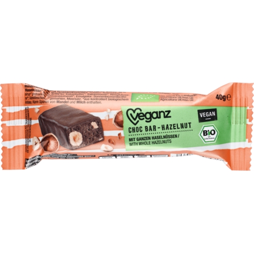 a Čokoládová tyčinka s nugátom BIO