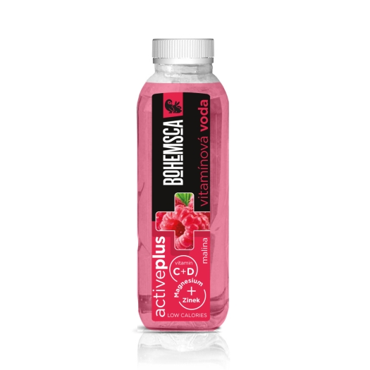Active plus vitamínová voda malina