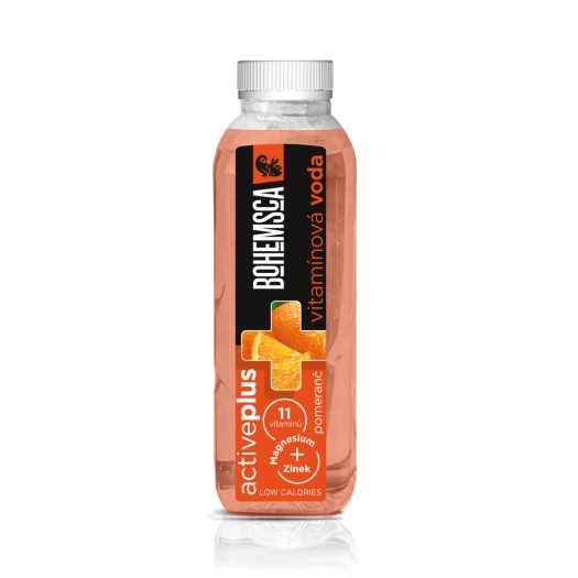 Active plus vitamínová voda pomaranč