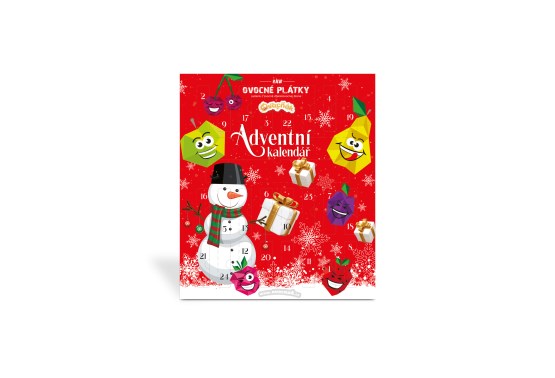 Adventní kalendář ovocné plátky
