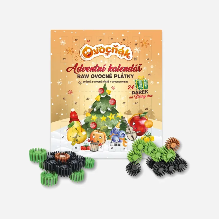 Adventný kalendár ovocné plátky
