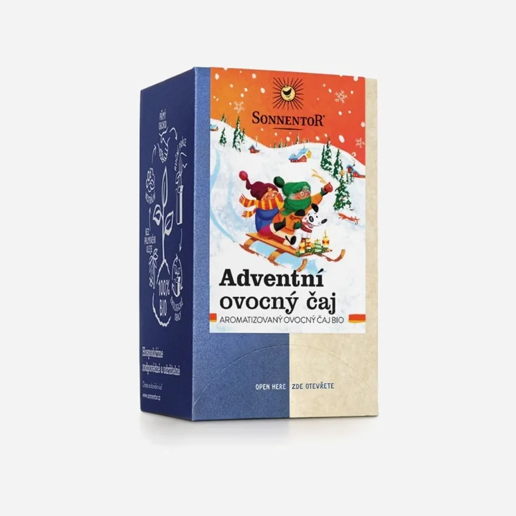 Adventný ovocný čaj BIO 18 sáčkov