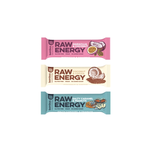 Akčné balenie RAW ENERGY 2+1 zadarmo