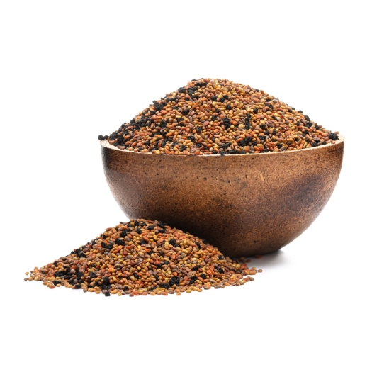 Alfalfa, rukola, žerucha, pór BIO mix semienok na klíčenie BIO