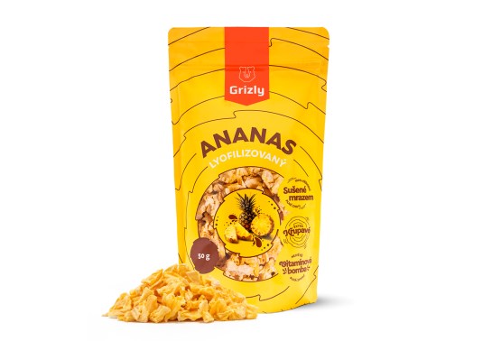 Ananás lyofilizovaný