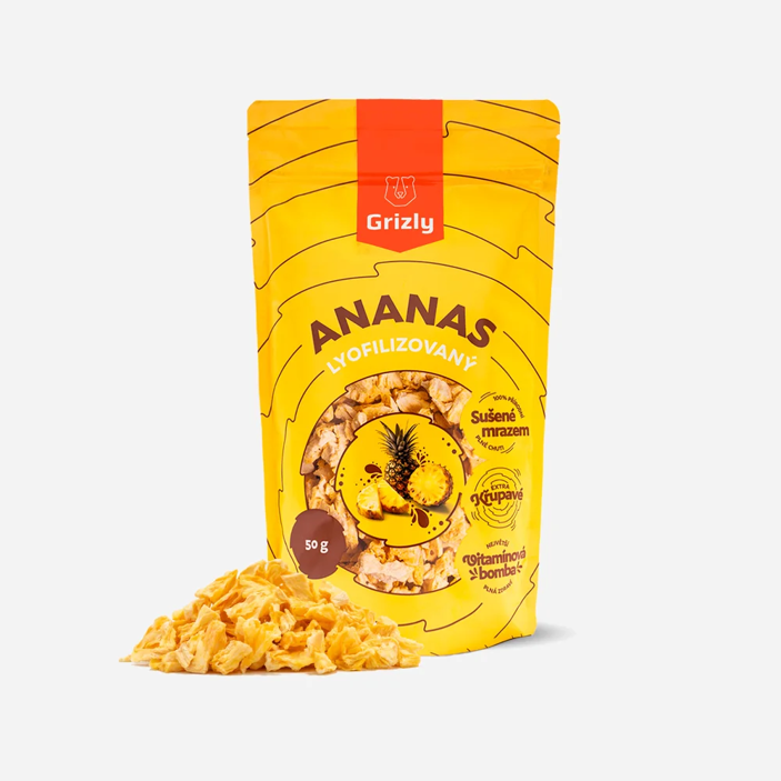 Ananás lyofilizovaný