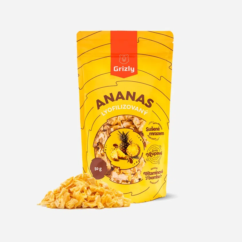 Ananás lyofilizovaný
