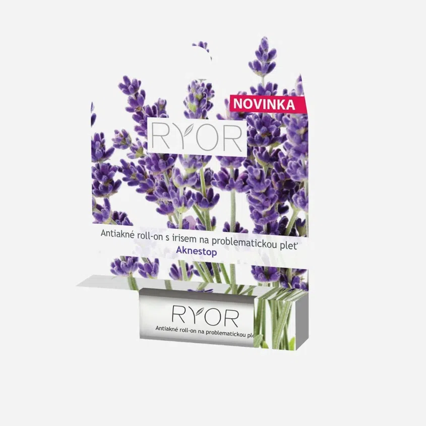 antiakné roll-on s irisom na problematickú pleť