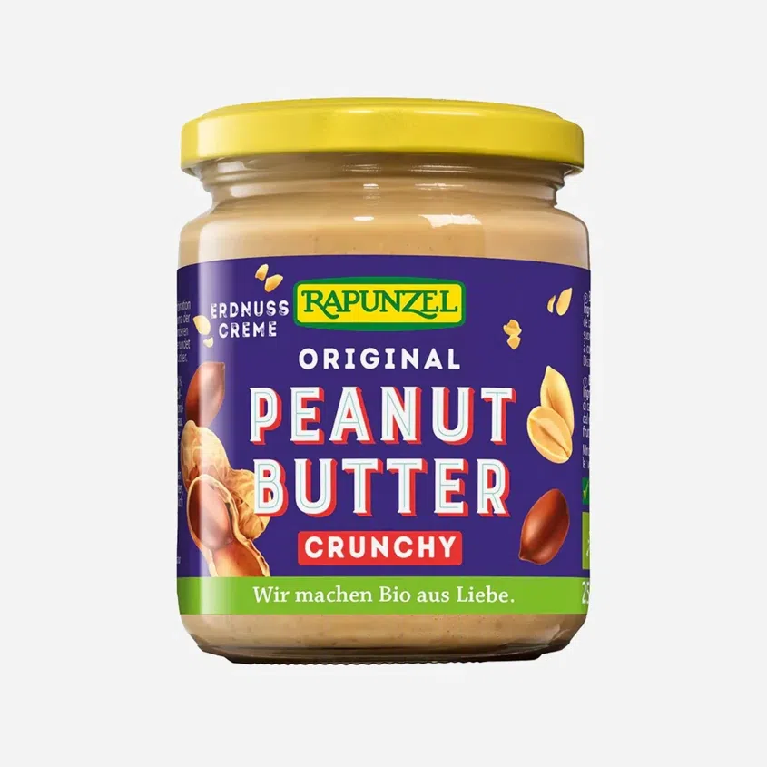Arašidová nátierka chrumkavá BIO