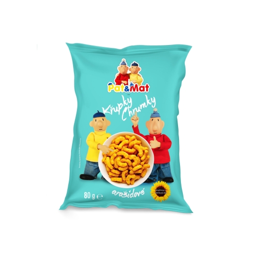 Arašidové chrumky Pat a Mat