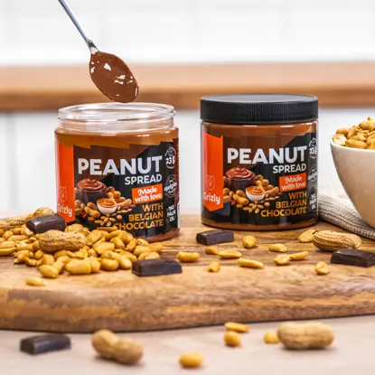 Arašidový krém s belgickou čokoládou