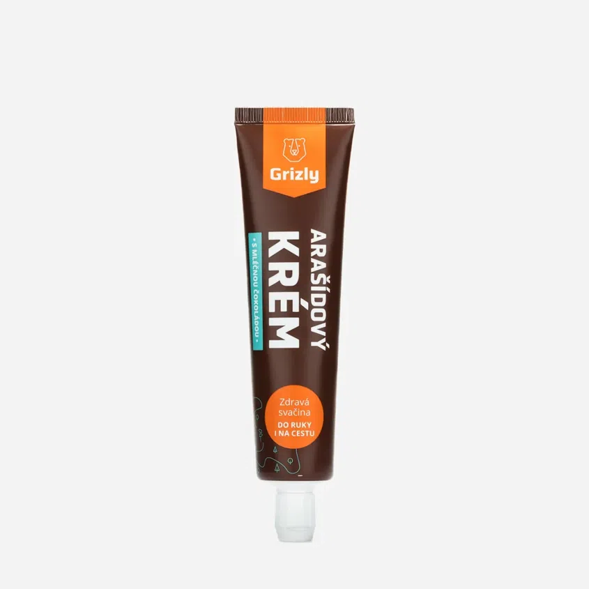 Arašidový krém s mliečnou čokoládou v tube