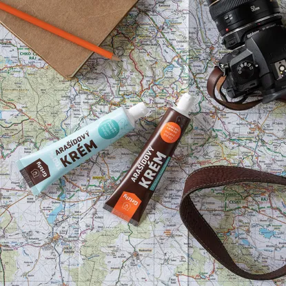 Arašidový krém s mliečnou čokoládou v tube