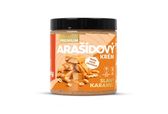 Arašidový krém slaný karamel premium