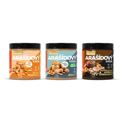 Arašidový krém slaný karamel premium