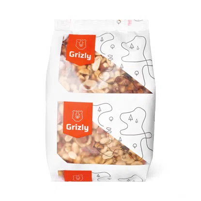 Arašidy pražené solené v šupke