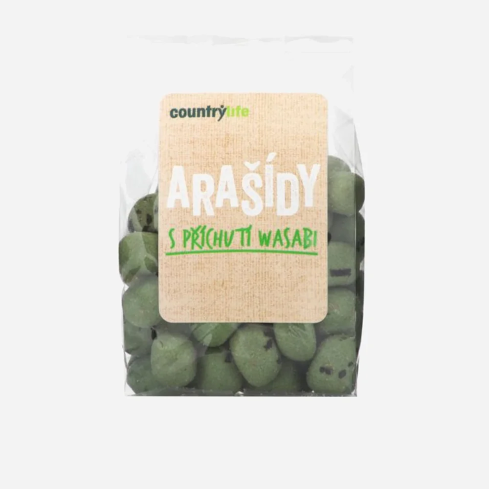 Arašidy s príchuťou wasabi