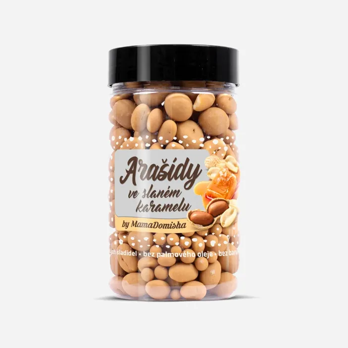 Arašídy v Slanom karamele by @mamadomisha