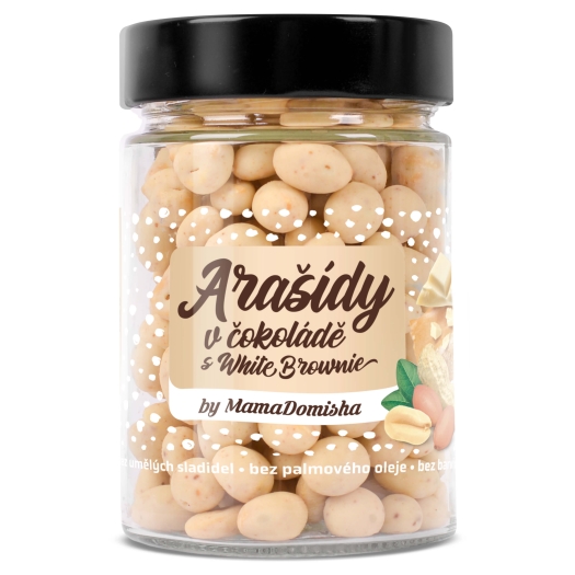 Arašidy vo White Brownie by @mamadomisha