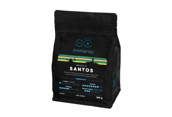 Aromaniac Brazílie Santos - zrnková