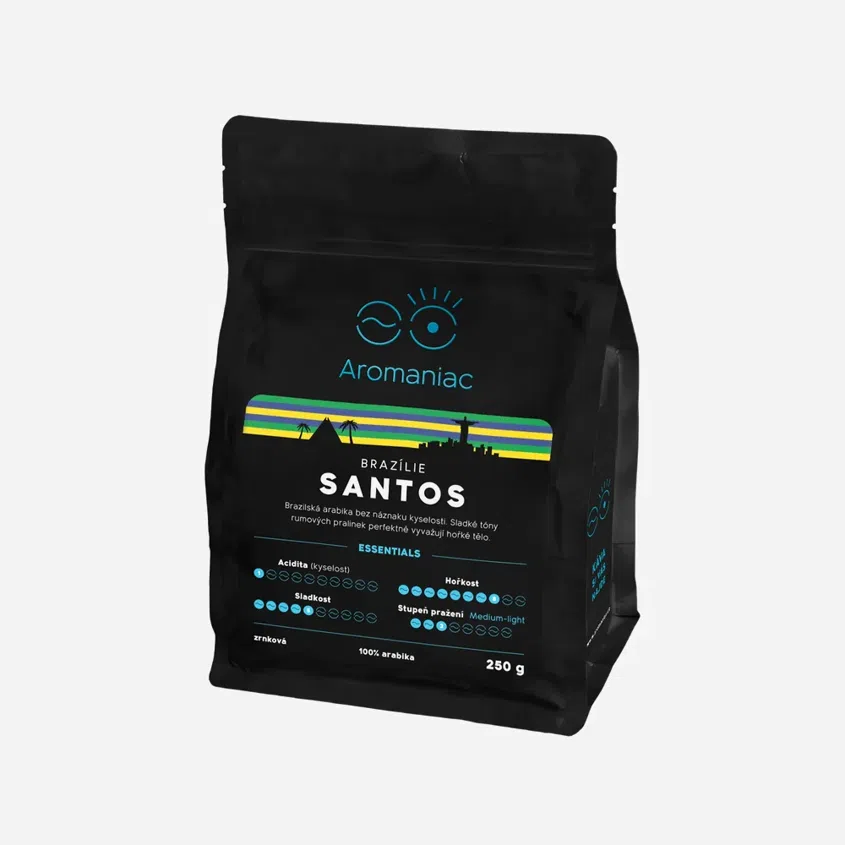 Aromaniac Brazílie Santos - zrnková