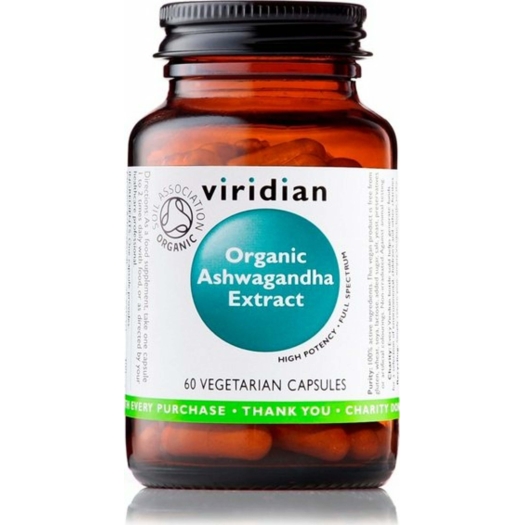 Ashwagandha Extract Organic 60 kapslí