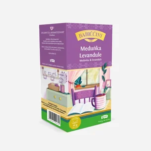 Babičkin čaj bylinný - medovka a levanduľa