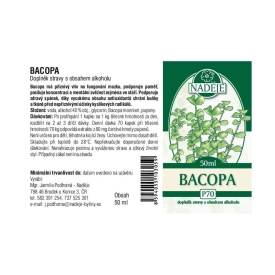 Bacopa tinktúra z púčikov
