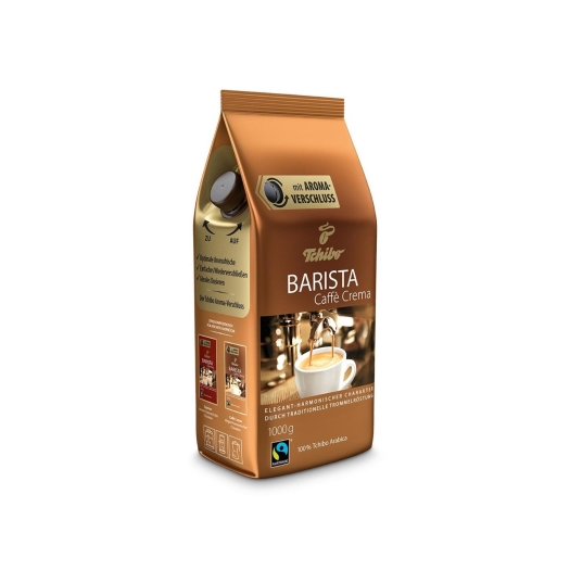 Barista Caffe Crema zrnková káva 1 kg