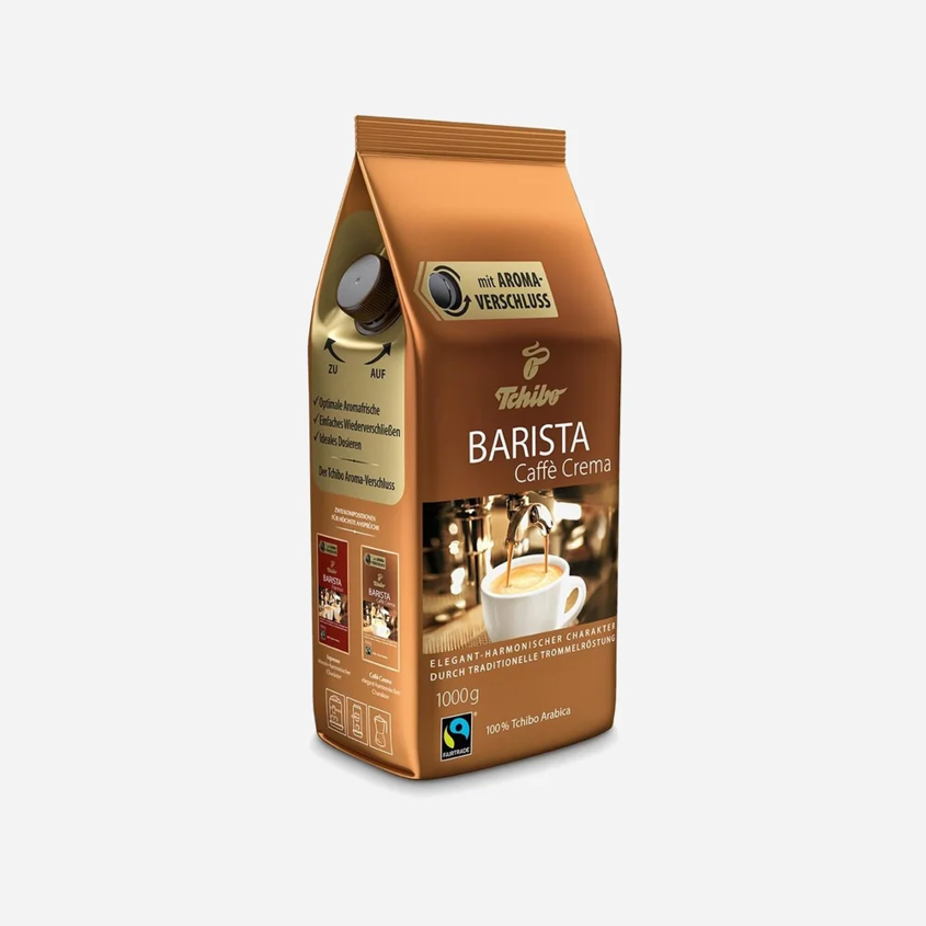 Barista Caffe Crema zrnková káva 1 kg