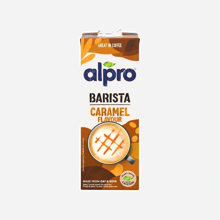 Barista ovseno-sójový nápoj s príchuťou karamelu