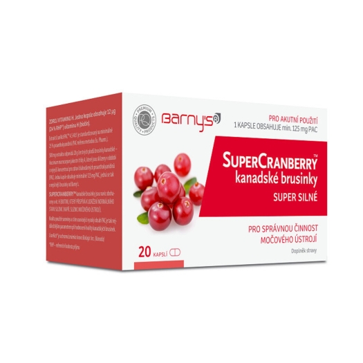 Barny's SuperCranberry - kanadské brusnice super silné 20 tablet