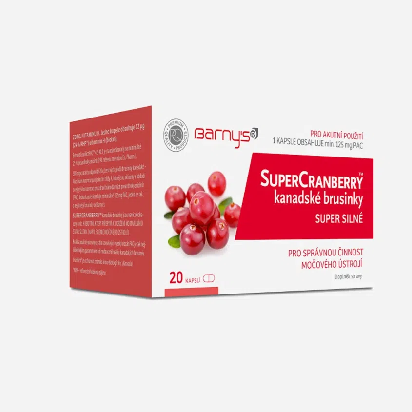 Barny's SuperCranberry - kanadské brusnice super silné 20 tablet