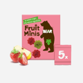 BEAR Fruit Minis jahoda a jablko 5x20 g