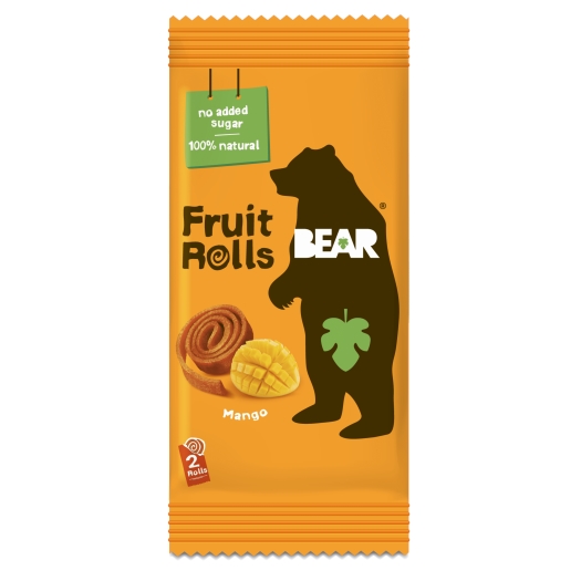 BEAR Fruit Rolls mango ovocné rolované plátky
