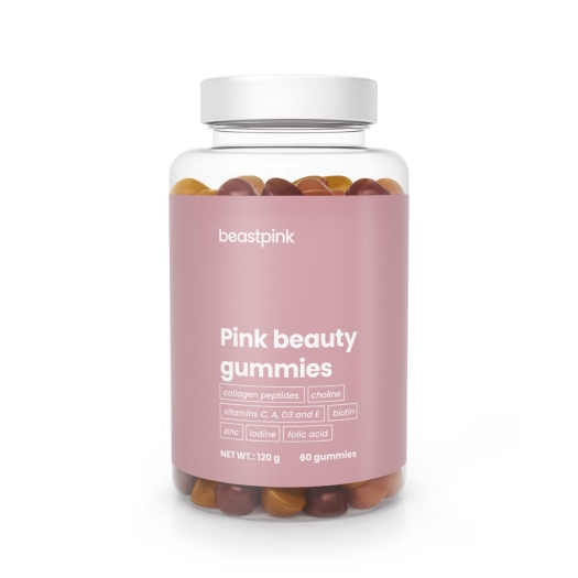 Beauty Gummies starfruit papaya cherry 60 tablet