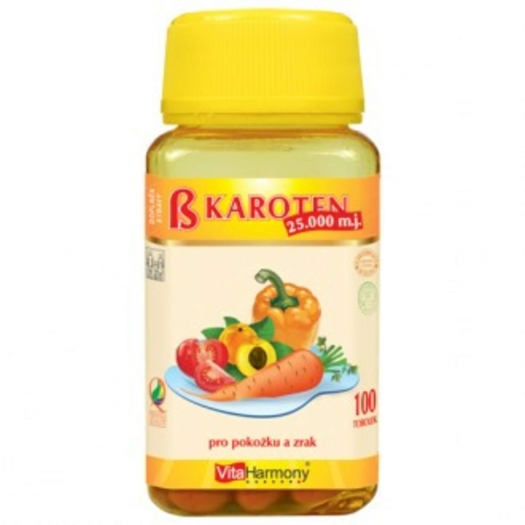 Beta karotén 10.000 mj 100 kapsúl