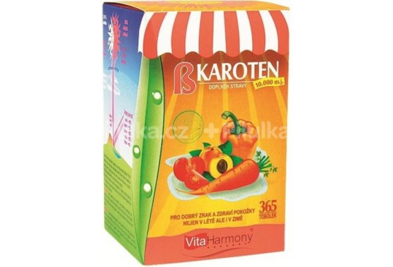 Beta karotén 10.000 mj 365 kapsúl
