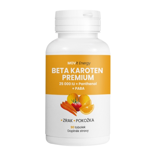 Beta karotén, Panthenol a PABA