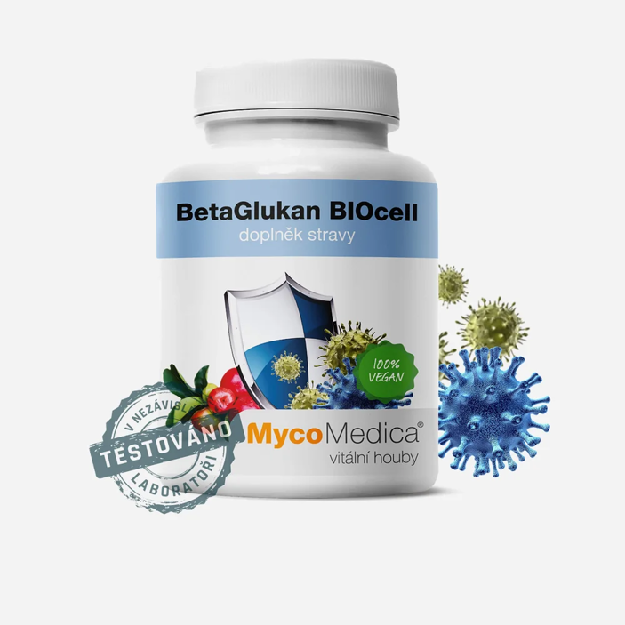 Betaglukány Biocell 90 rastlinných tabliet