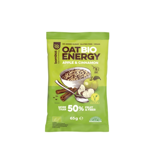 Bezlepková ovsená kaša BIO ENERGY apple & cinamon