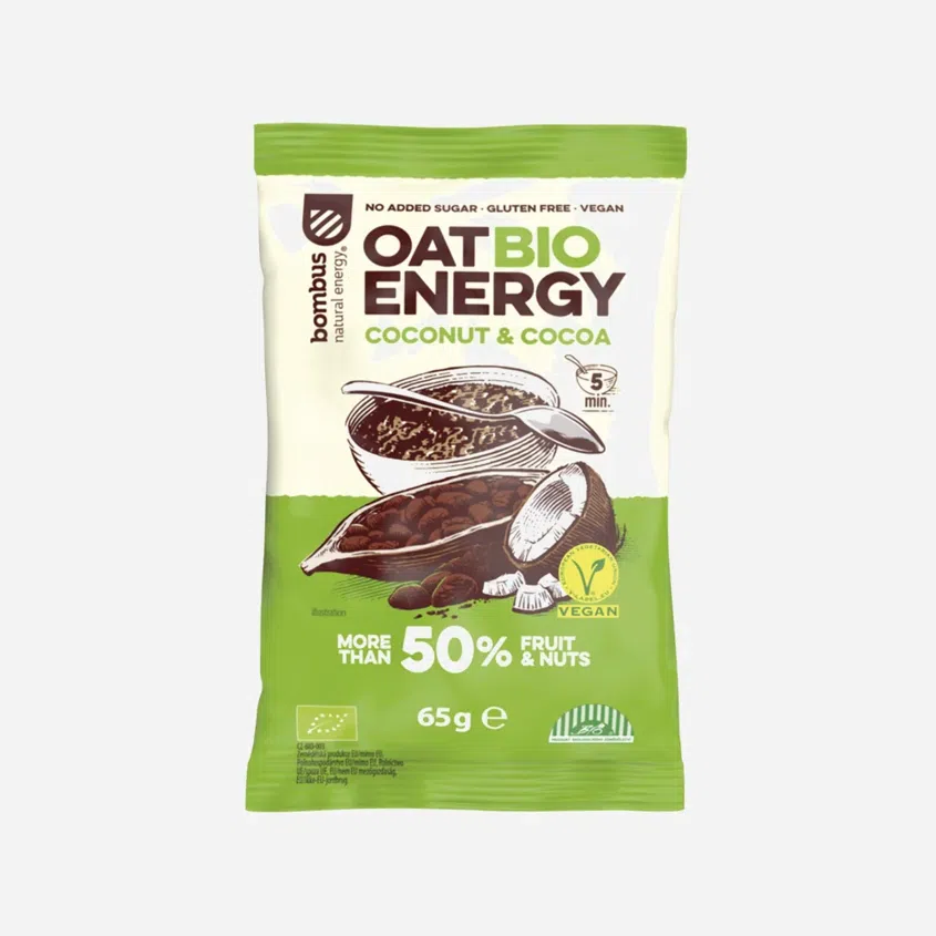 Bezlepková ovsená kaša BIO ENERGY kokosové & cocoa