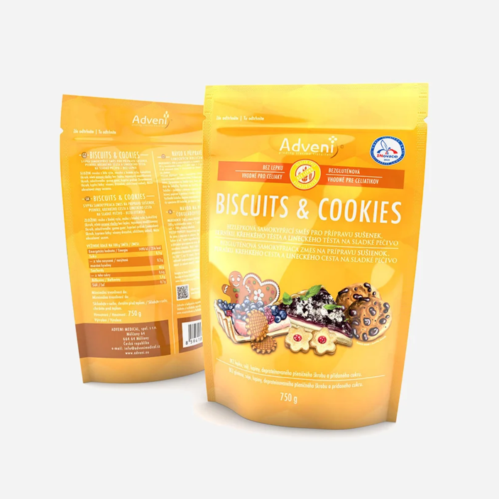 Bezlepková samokypriaca zmes Biscuit & cookies