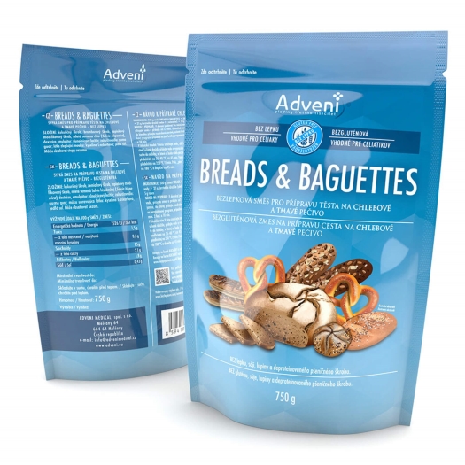 Bezlepková zmes Breads & baguettes