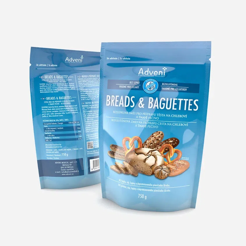 Bezlepková zmes Breads & baguettes