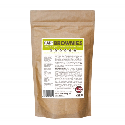 Bezlepková zmes Low carb Brownies