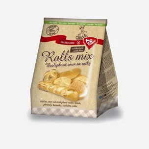 Bezlepková zmes na pečivo